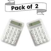 Mini Transparent Pocket Calculator (Pack of 2)