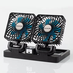 Dual Head Solar Fan Dual Head Solar Fan