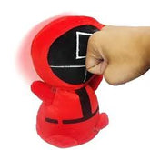 Stress Relief Punch Doll – Squid Guard Plush Toy for Fun & Relaxation