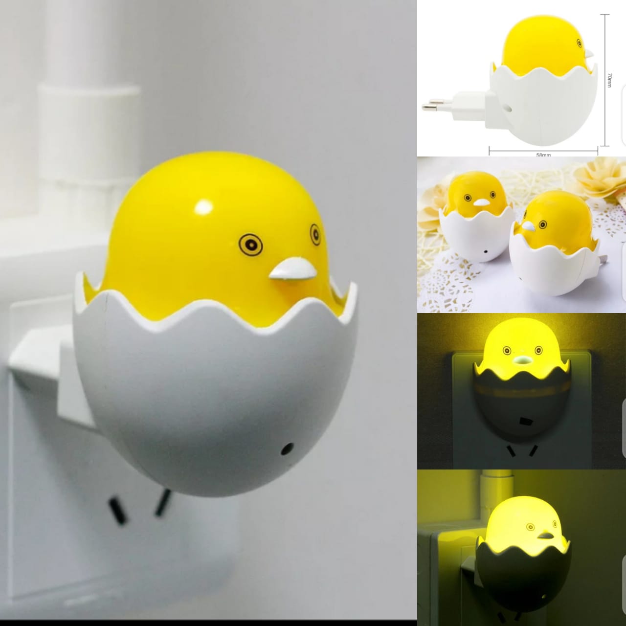 LED CHICK NIGHT BULB