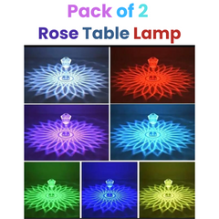 Pack of 2 Rose Diamond Table Lamp Shaadi Deal