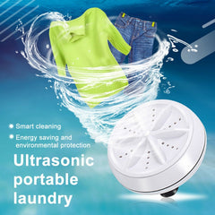 Mini Portable Ultrasonic Washing Machine