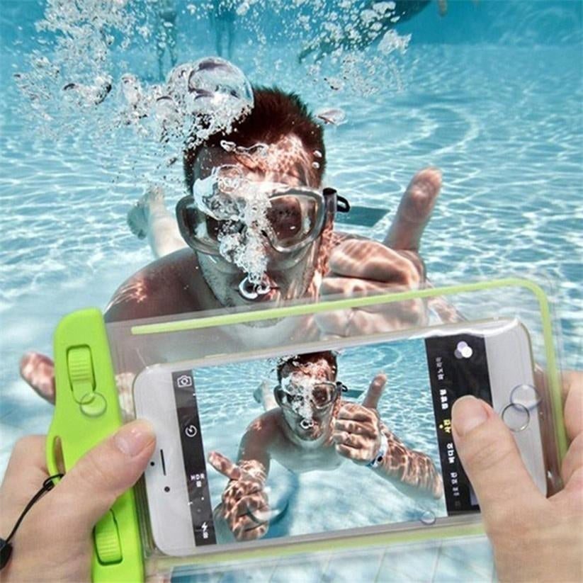 Waterproof phone case for swimming | underwater pvc bag for phone