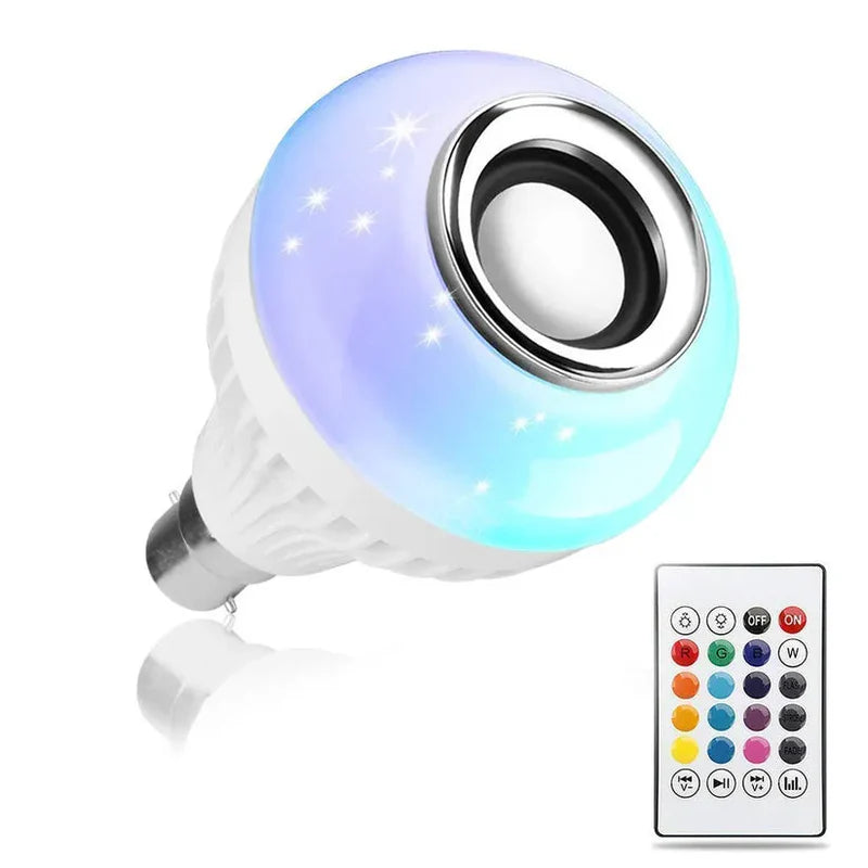 LED MUSIC LIGHT BULB WITH BLUETOOTH SPEAKER