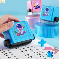 Digital Teaching Math Roller Stamp for Kids