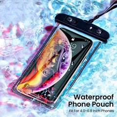 Waterproof phone case for swimming | underwater pvc bag for phone