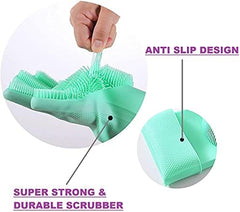 Silicone Washing Gloves