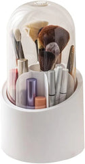 360 degree rotating makeup brush holder