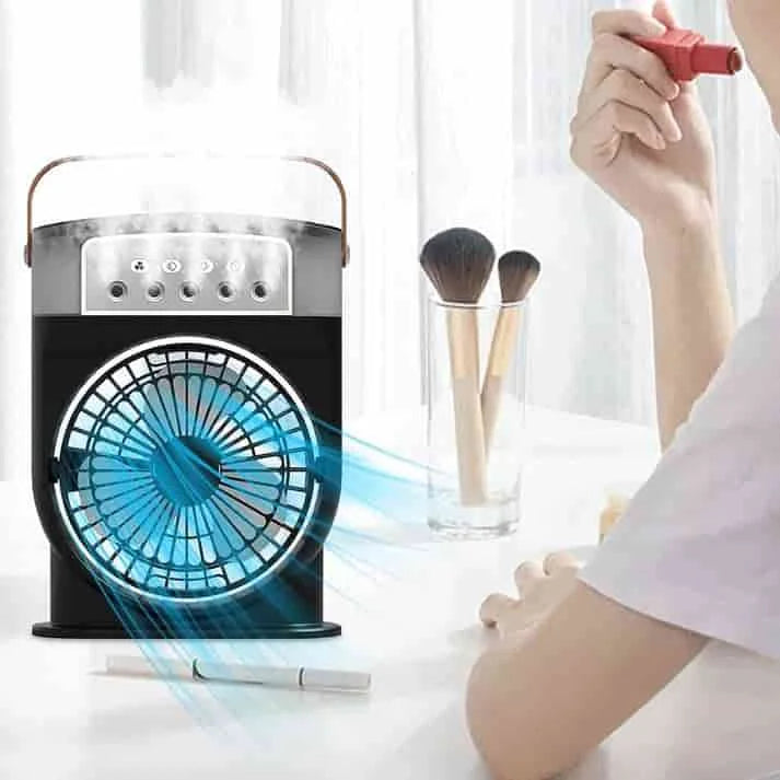 Portable Air Conditioner Humidifier Fan with Timing Function