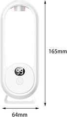 Wall Mounted Essential Oil Diffuser Rechargeable Timed Spray Digital Display Air Freshener