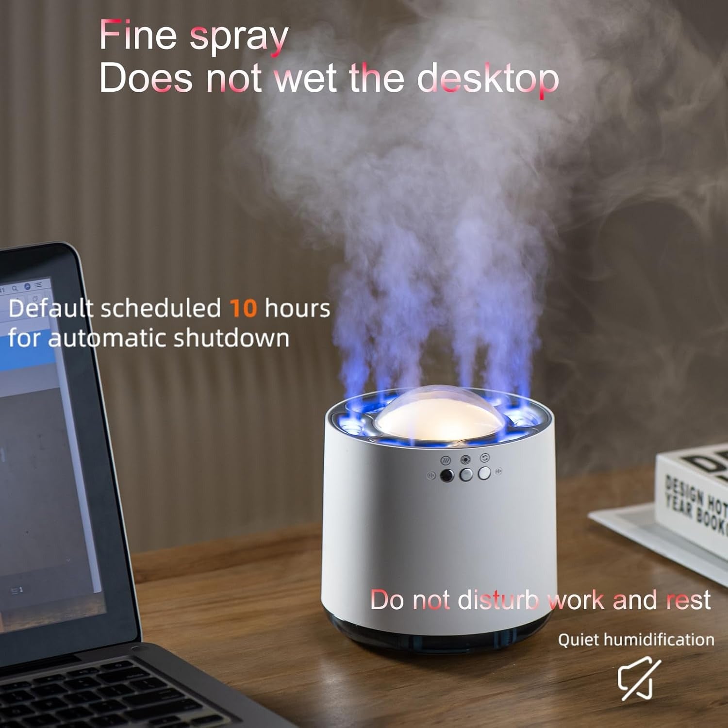 Cool Mist Humidifier With attractive Lights