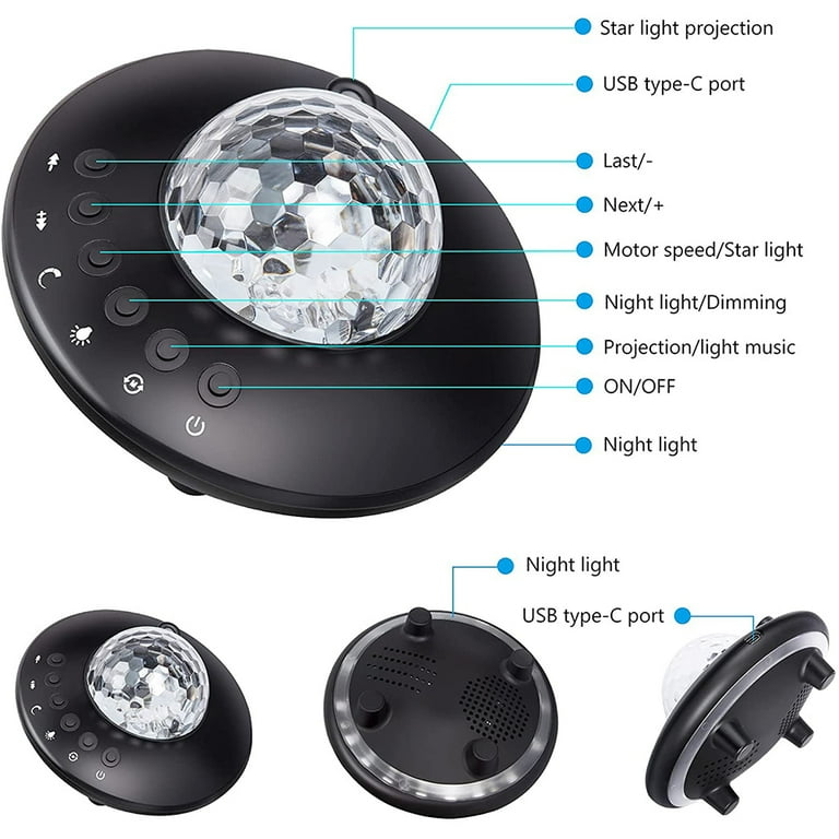 STARRY PROJECTOR GALAXY NIGHT LIGHT