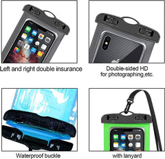 Waterproof phone case for swimming | underwater pvc bag for phone