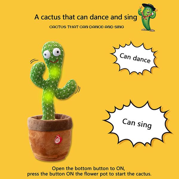 TALKING DANCING CACTUS