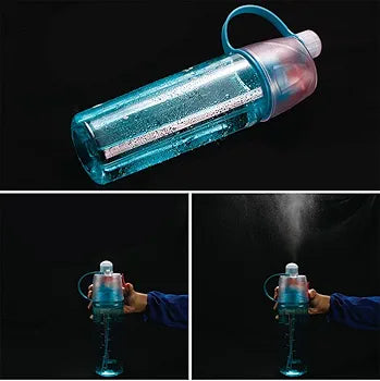 2 in 1 Spray Water Bottle