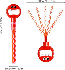 Smiling Face Bubble Stick toy for kids