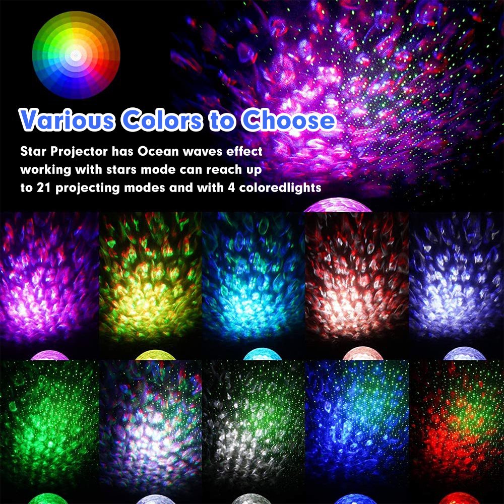 STARRY PROJECTOR GALAXY NIGHT LIGHT