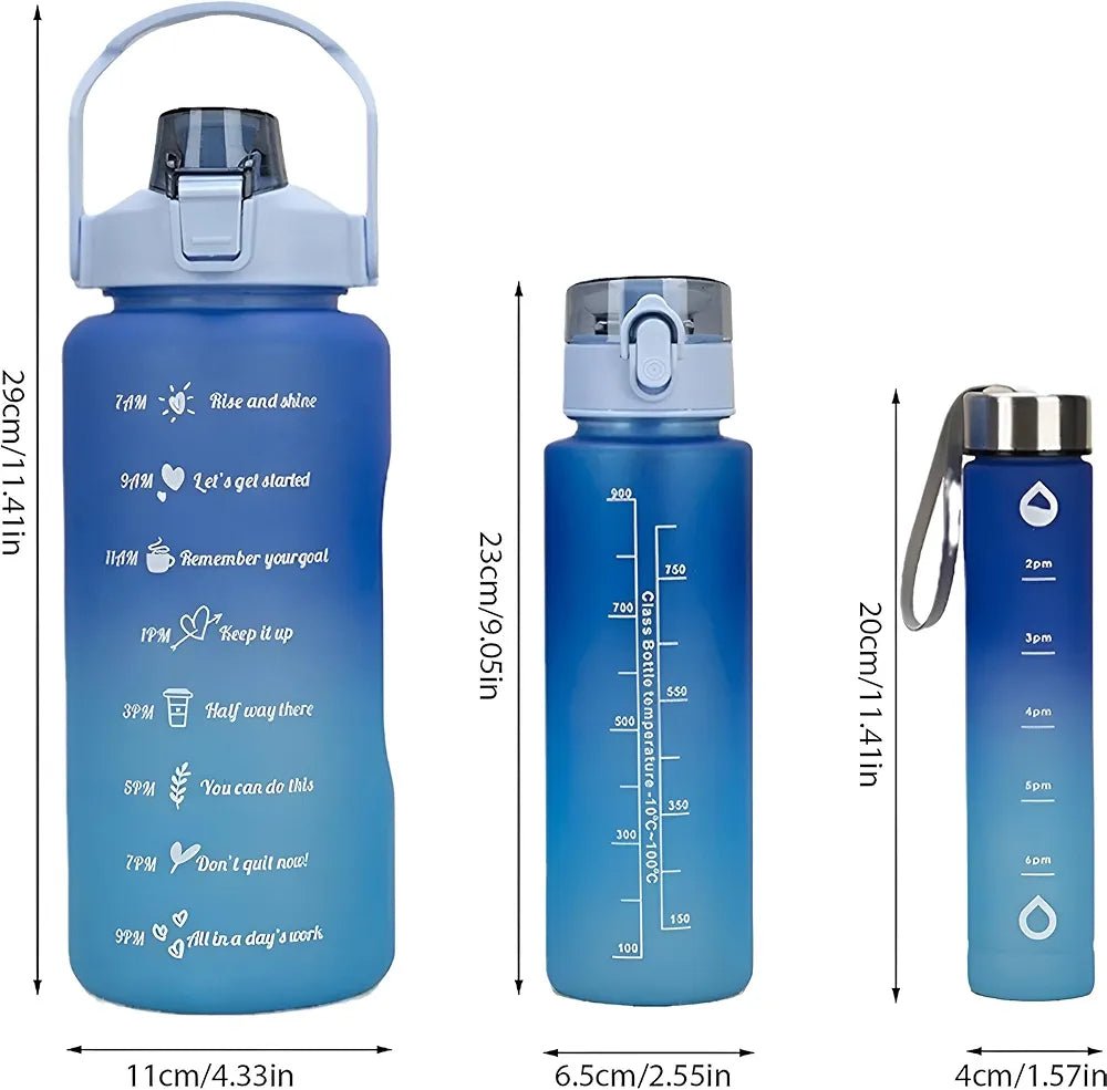 3 PCS WATER BOTTLE