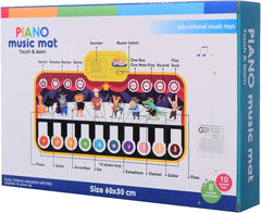 Musical Piano Play Mat Touch & Learn