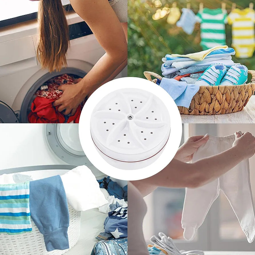 Mini Portable Ultrasonic Washing Machine