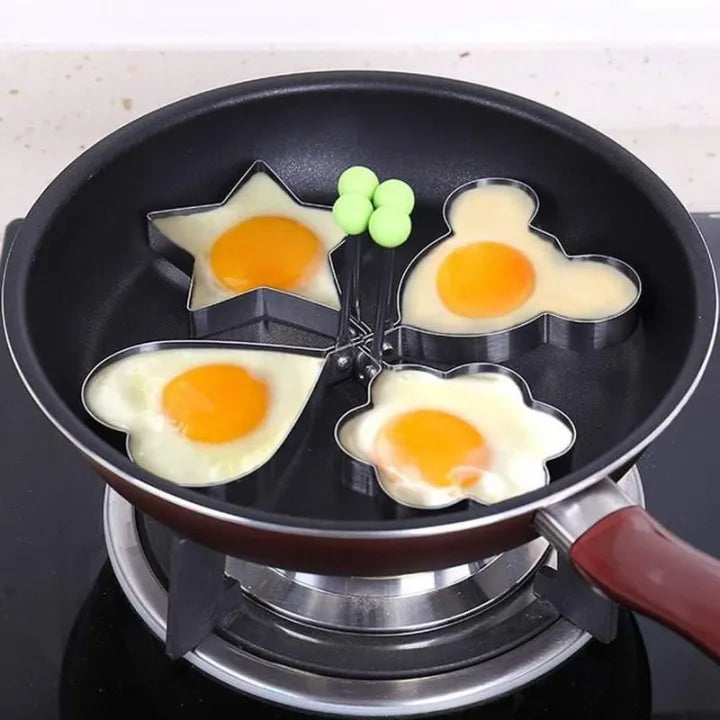 4pcs FRIED EGG MOULDS