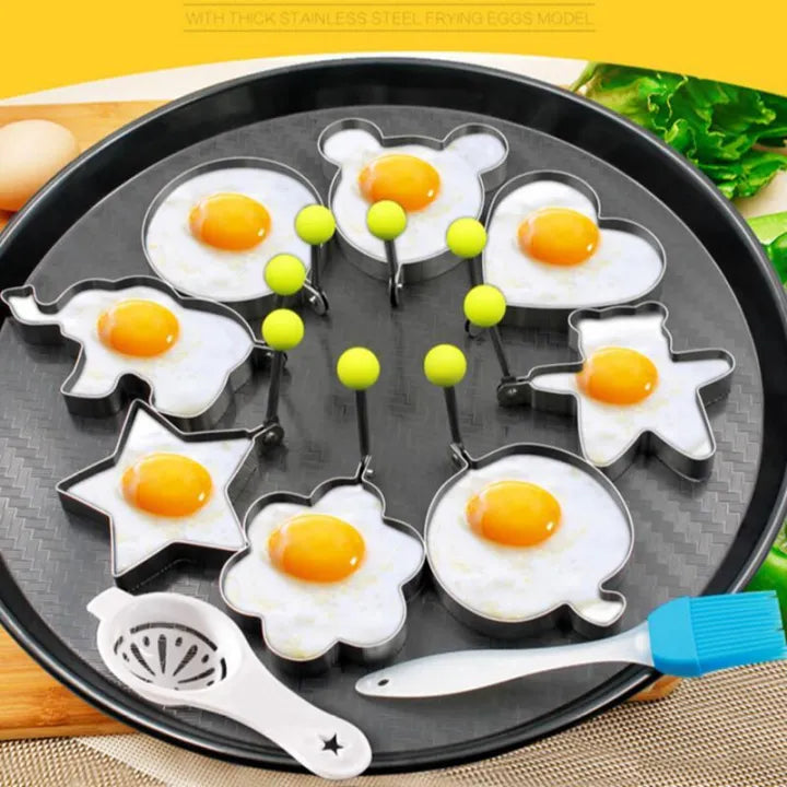 4pcs FRIED EGG MOULDS