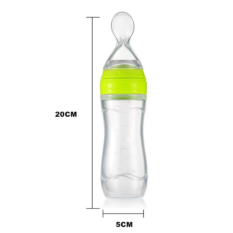 Baby Feeder with Attached Spoon