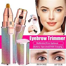 2 in 1 Battery Operated Eyebrow Trimmer