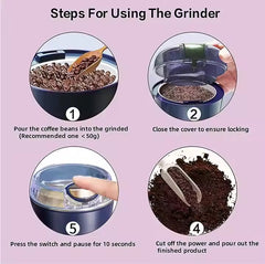 Portable grinder for Coffee and Spices