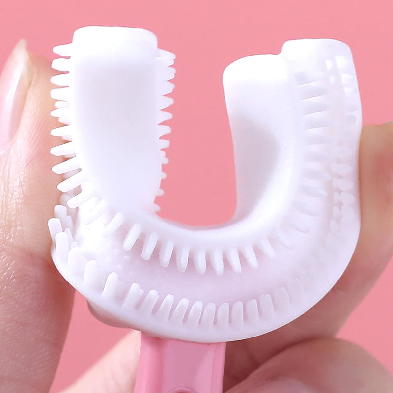 U Shaped Toothbrush for Children