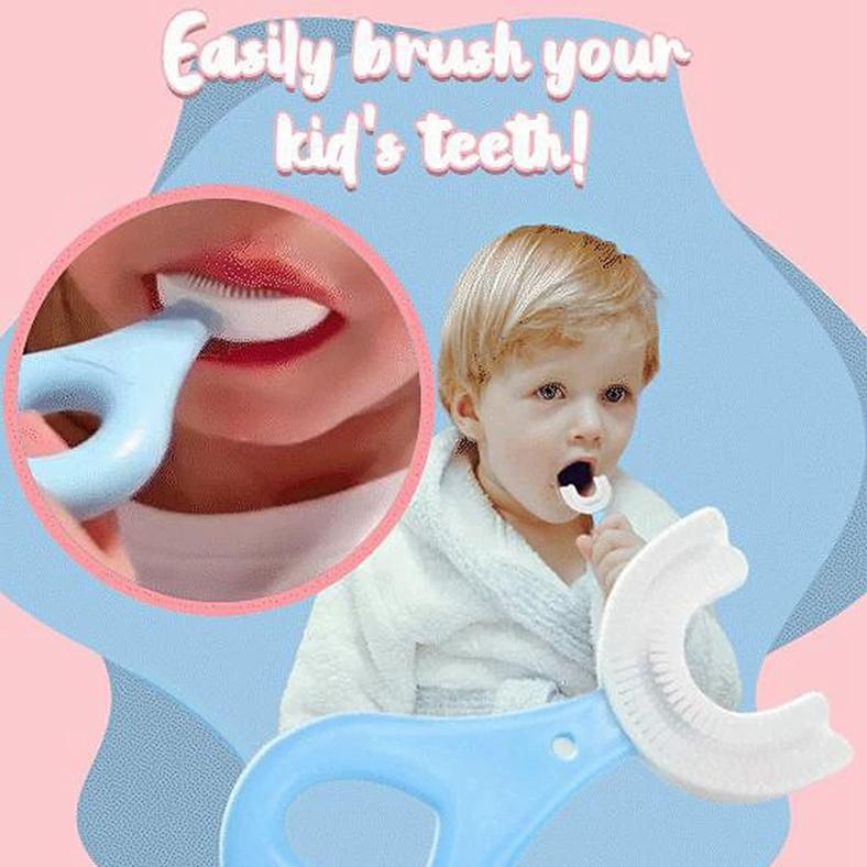 U Shaped Toothbrush for Children