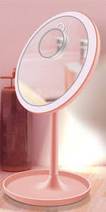 Makeup Mirror With LED Vanity Light