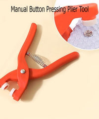 Hand Plier Button Press Tool With 25 Buttons