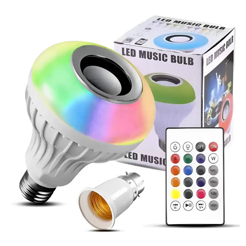 LED MUSIC LIGHT BULB WITH BLUETOOTH SPEAKER