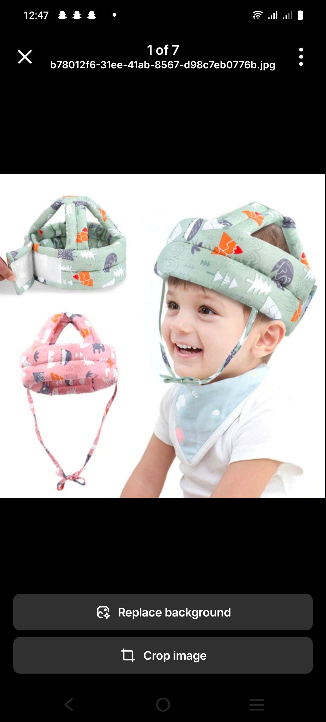 Baby Safety Helmet