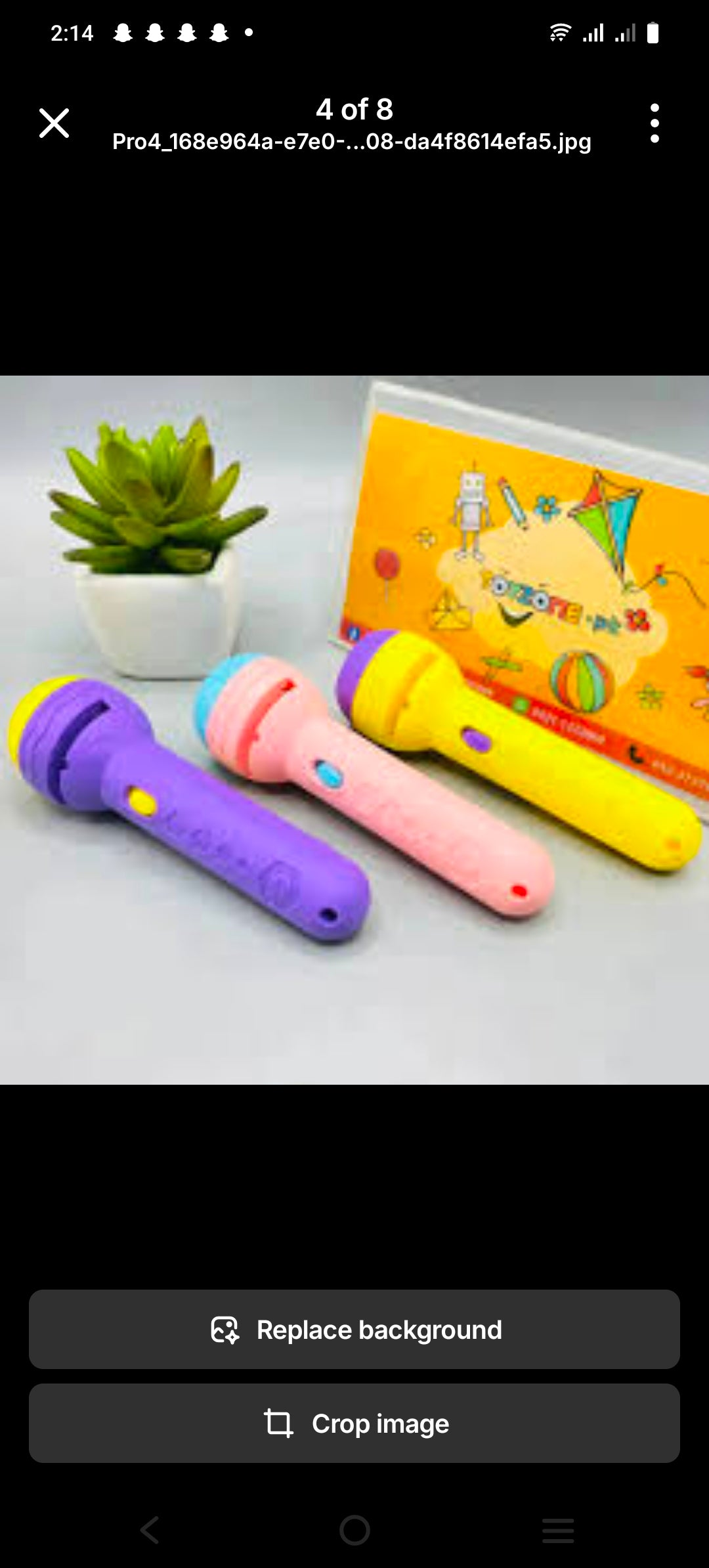 Projection Flashlight Toy for Kids