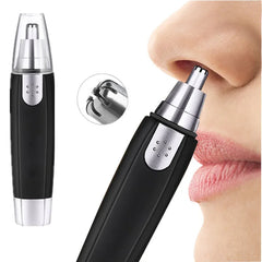 Electric Nose & Ear Hair Trimmer for Men – Waterproof, Washable, Cordless Grooming Shaver