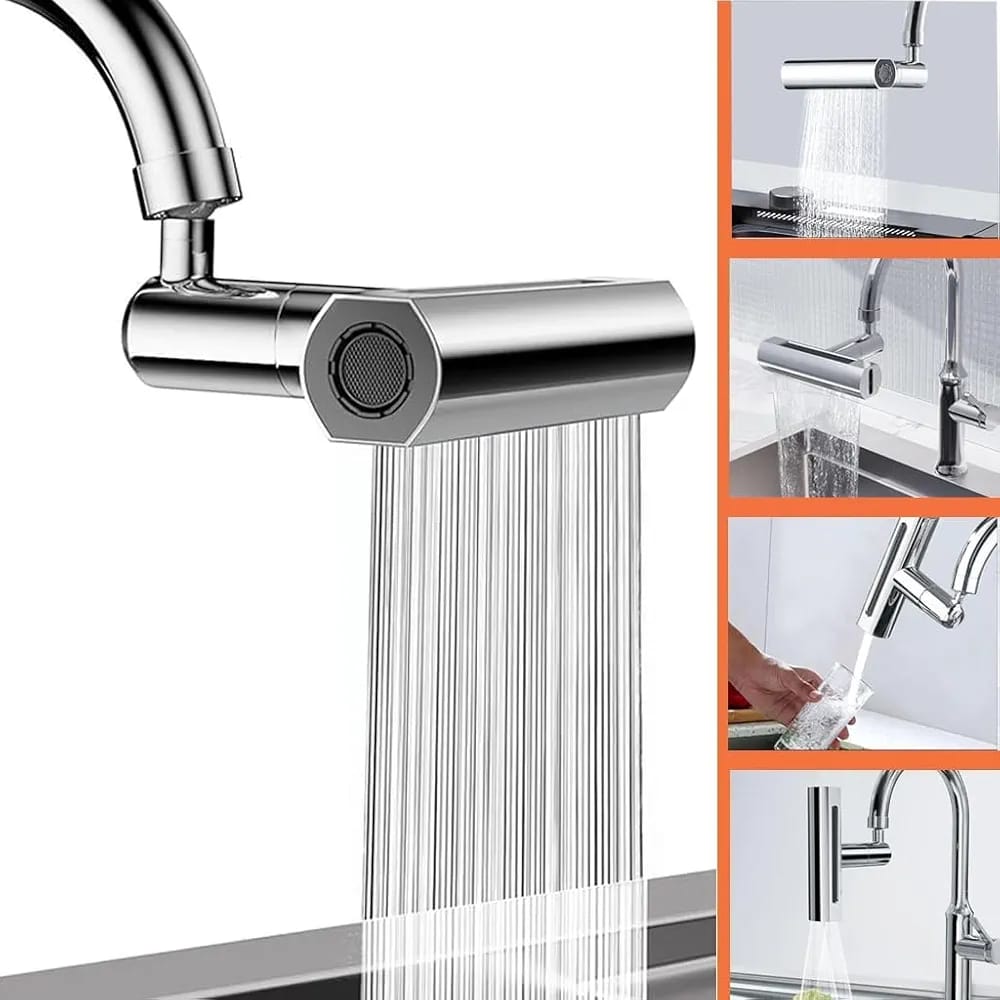 ROTATING WATER FAUCET