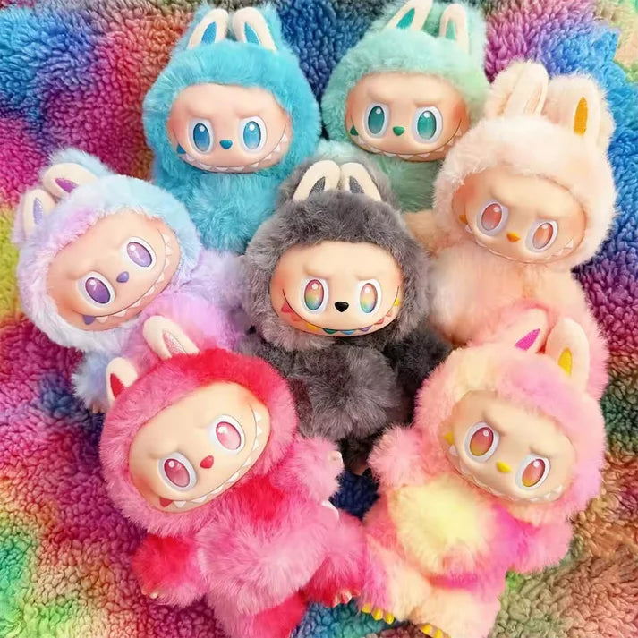 LABUBU Collectible Plush Doll Keychain