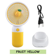 Summer Fruity Mini Handheld  - Portable Fan