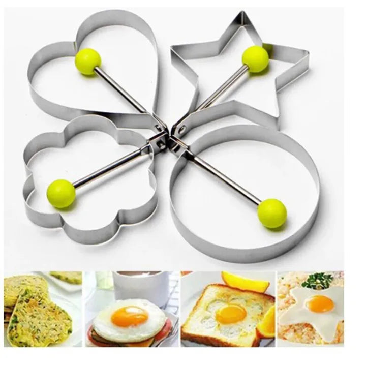 4pcs FRIED EGG MOULDS