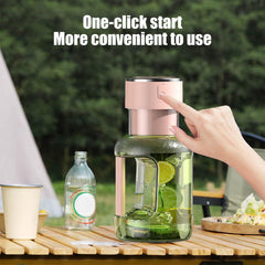 Portable electric rechargeable juicer