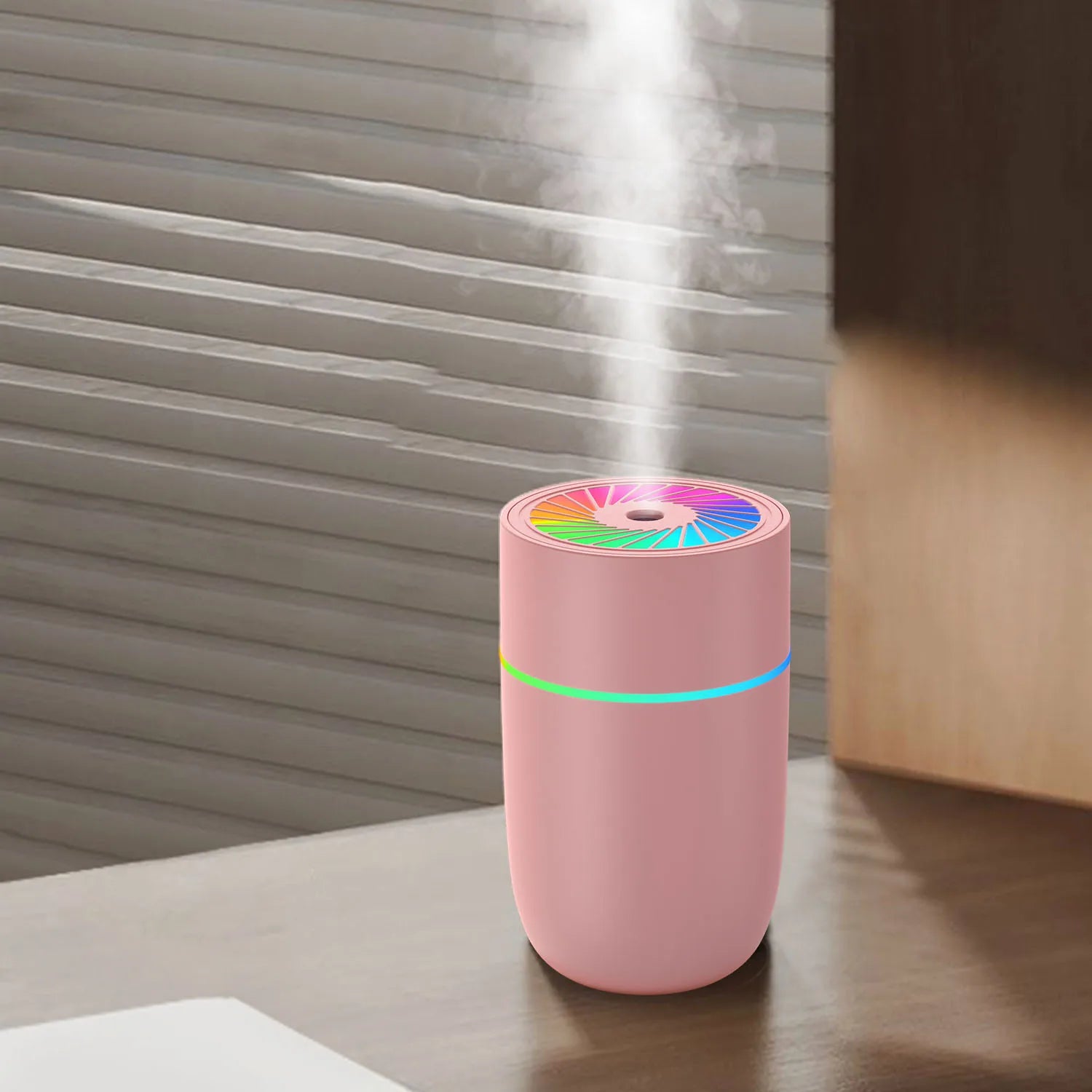 320ml Humidifier Portable USB Ultrasonic Colorful Cup Aroma Diffuser Cool Mist Maker Air Humidifier Pv