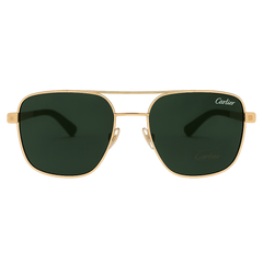 Classic Gold Frame Aviator Shades Sunglasses
