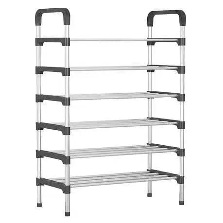 6 Layer Steel Shoe Rack Organizer