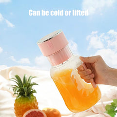 Portable electric rechargeable juicer