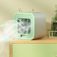 Portable Mini Air Cooler & Humidifier – Compact Cooling Fan for Home & Office