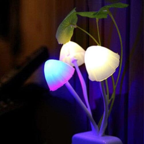 LED Mushroom Night Light