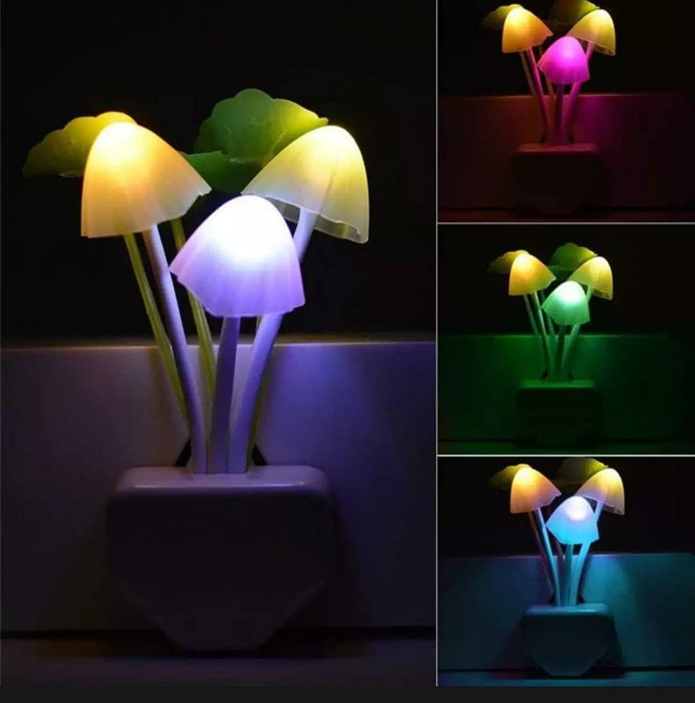 LED Mushroom Night Light