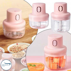Rechargeable Electric Bowl Food Chopper (250ML)
